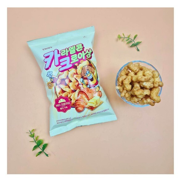 크라운 카라멜콘 크로아상 버터풍미 크로와상