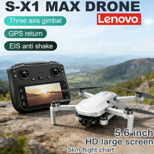 레노버 S-X1 GPS 드론 8K HD 전문가용 카메라 3축 짐벌 WIFI 장애물 회피 쿼드콥터 브러시리스 장난감 선물