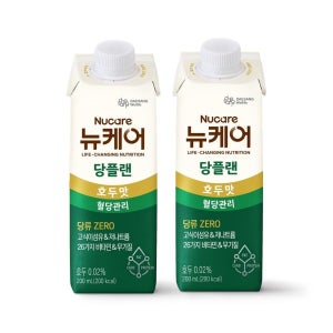 [롯데백화점] 웰라이프 [대상웰라이프] 뉴케어 당플랜 호두맛 (200ml x 48팩) LE1211397602