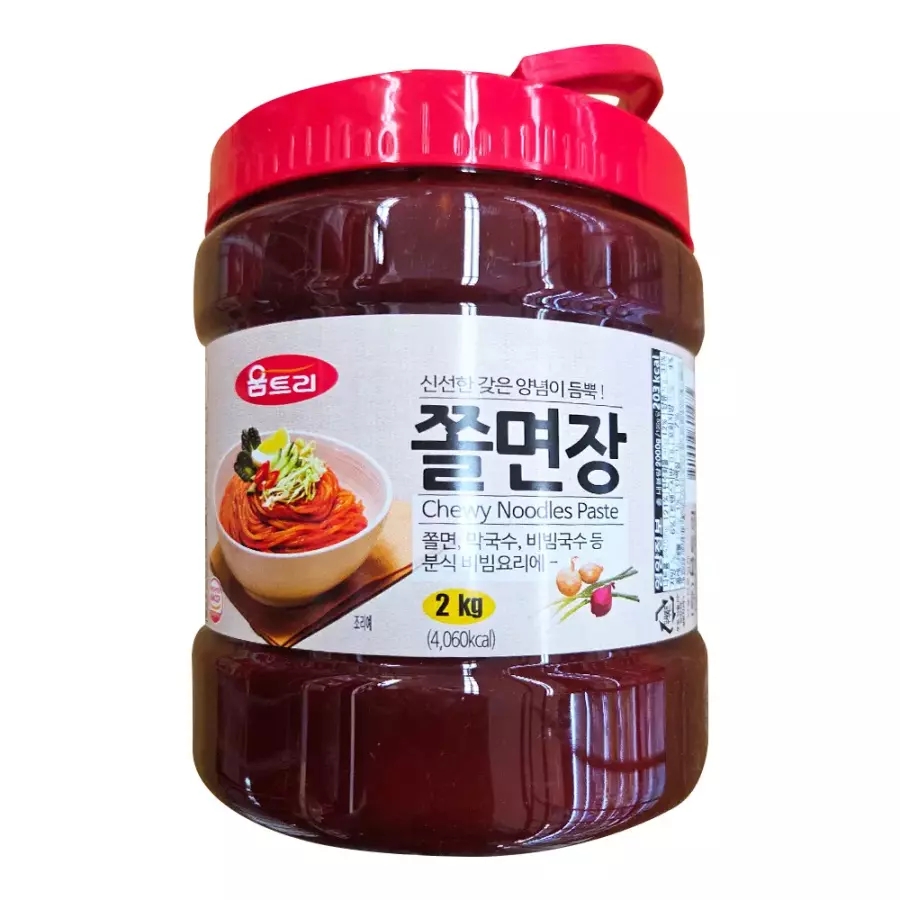 새콤달콤 비빔면 움트리 쫄면장 쫄면양념장
