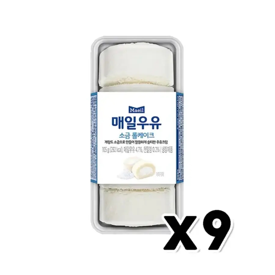 매일우유 소금롤케이크 디저트빵