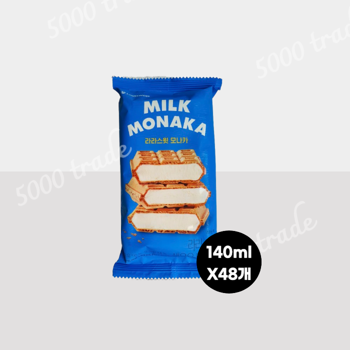 라라스윗 저당 우유 모나카 건강 아이스크림