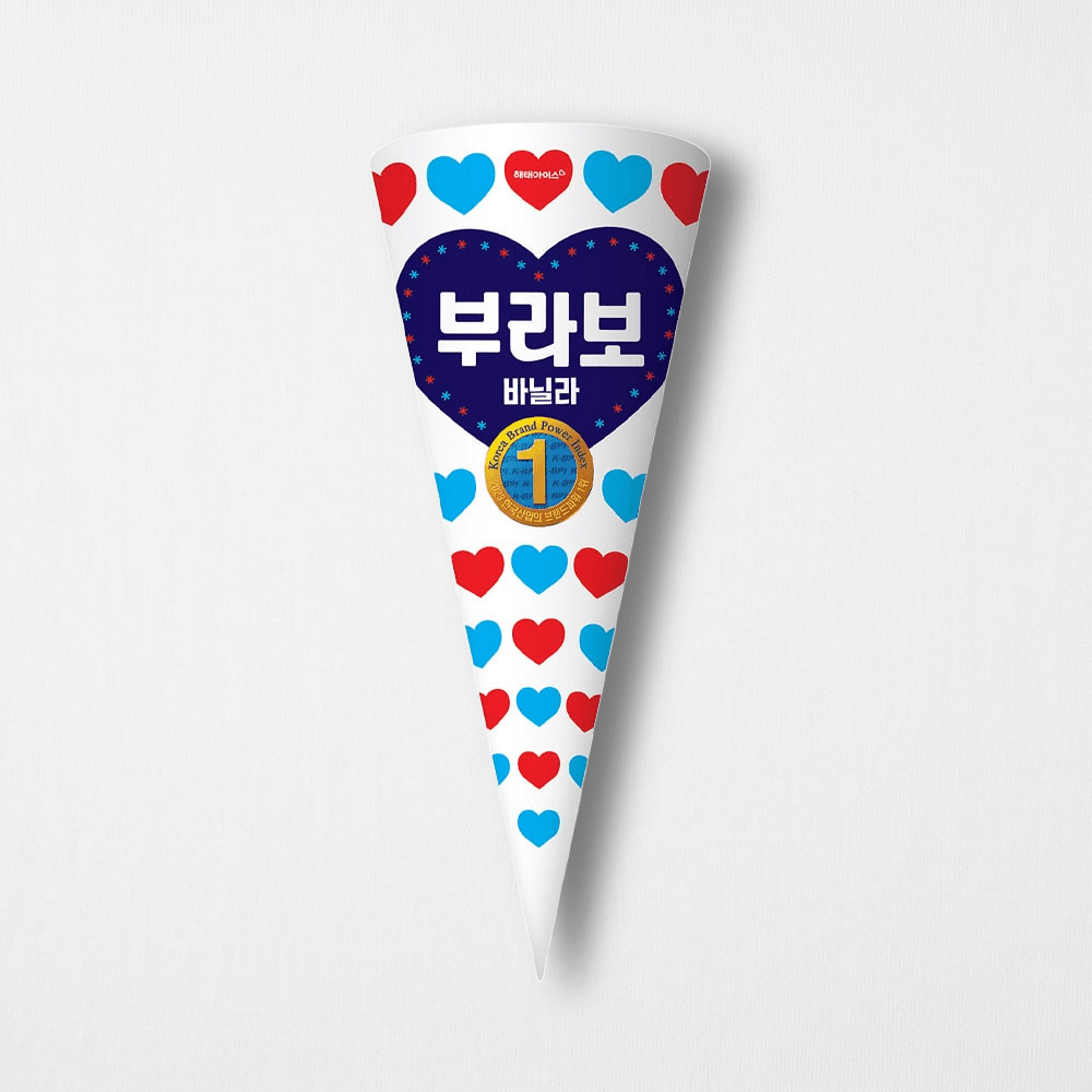 부라보 바닐라 콘아이스크림 여름간식 부라보콘