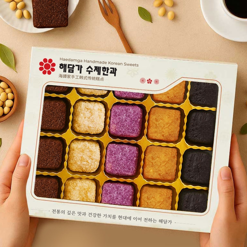 호박약과 전통디저트 미니약과