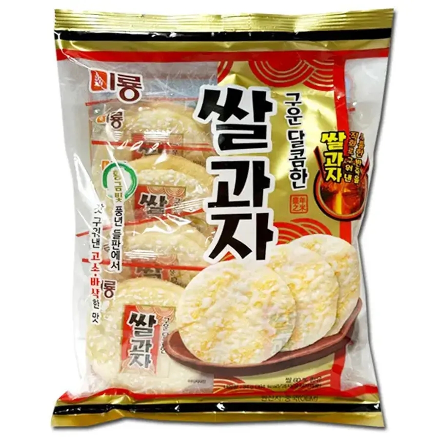 천주서맥식품 미룡 구운 달콤한 쌀과자 스낵