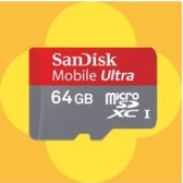 샌디스크 MICROSDXC ULTRA 64GB CLASS6(SOI)