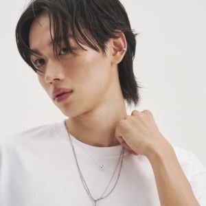[토우트] star doubling necklace 316L TA20