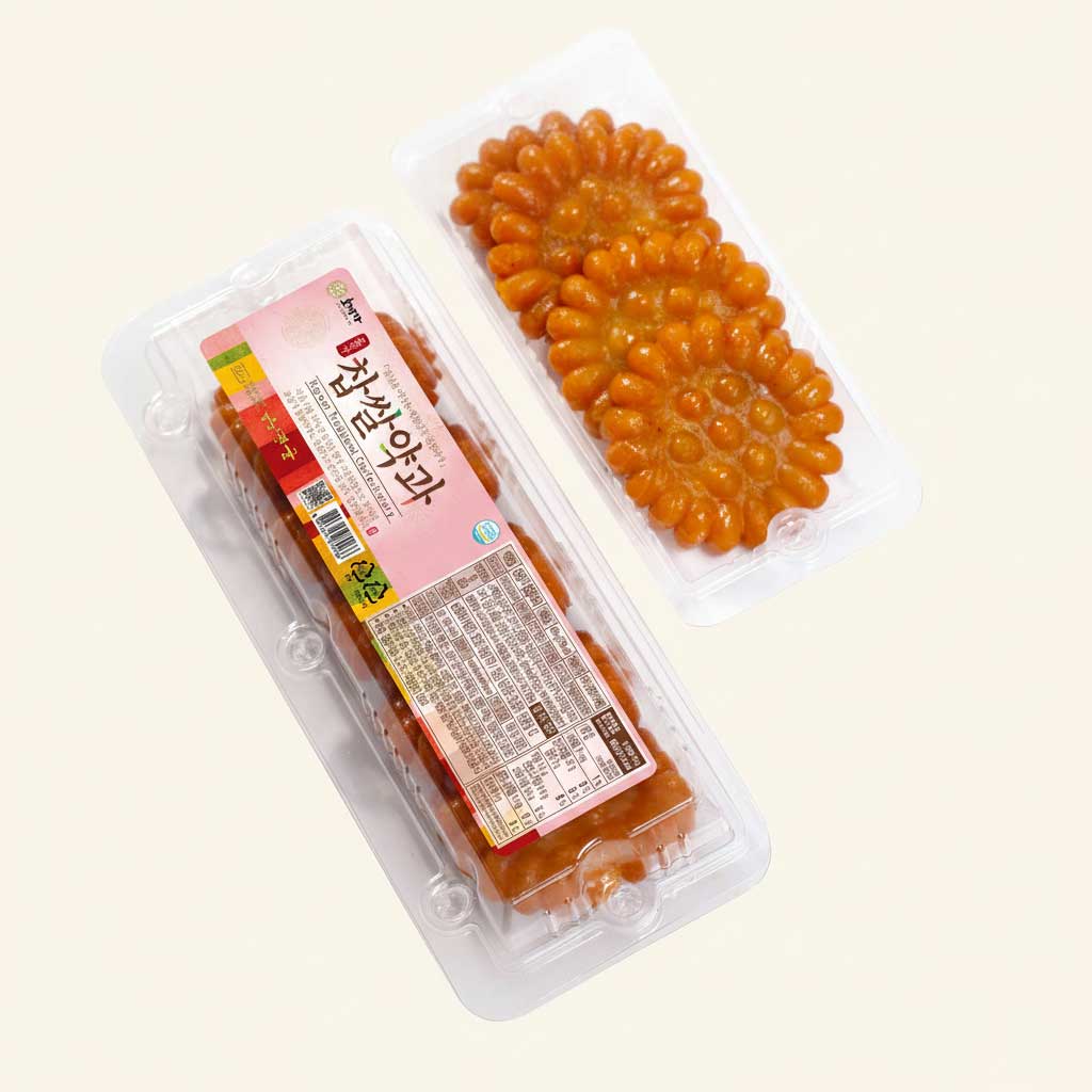 찹쌀 약과 도시락 개별포장 전통과자 간편간식