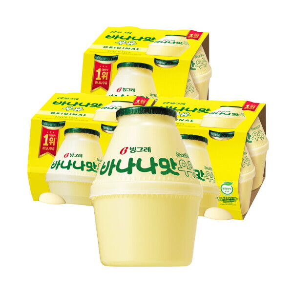 바나나맛 단지우유