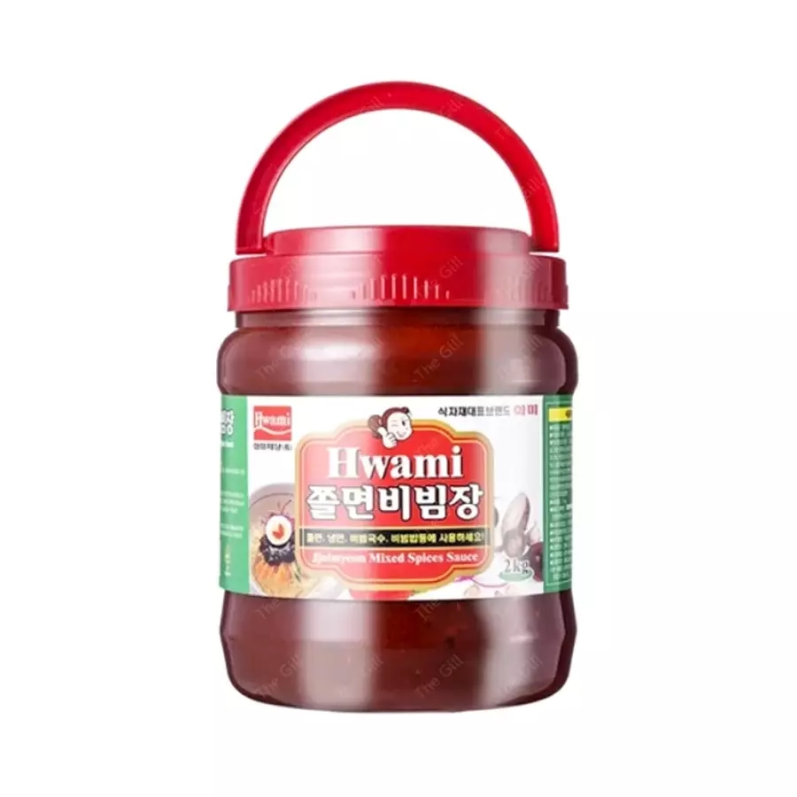 새콤달콤 비빔면 화미 쫄면비빔장 쫄면양념장