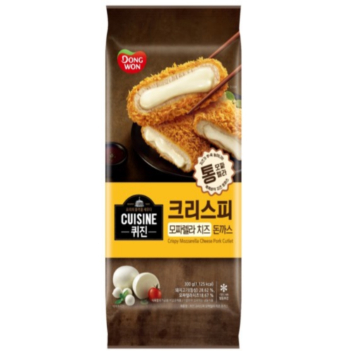 퀴진 크리스피 모짜렐라 치즈 돈까스
