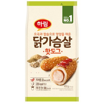 닭가슴살핫도그450