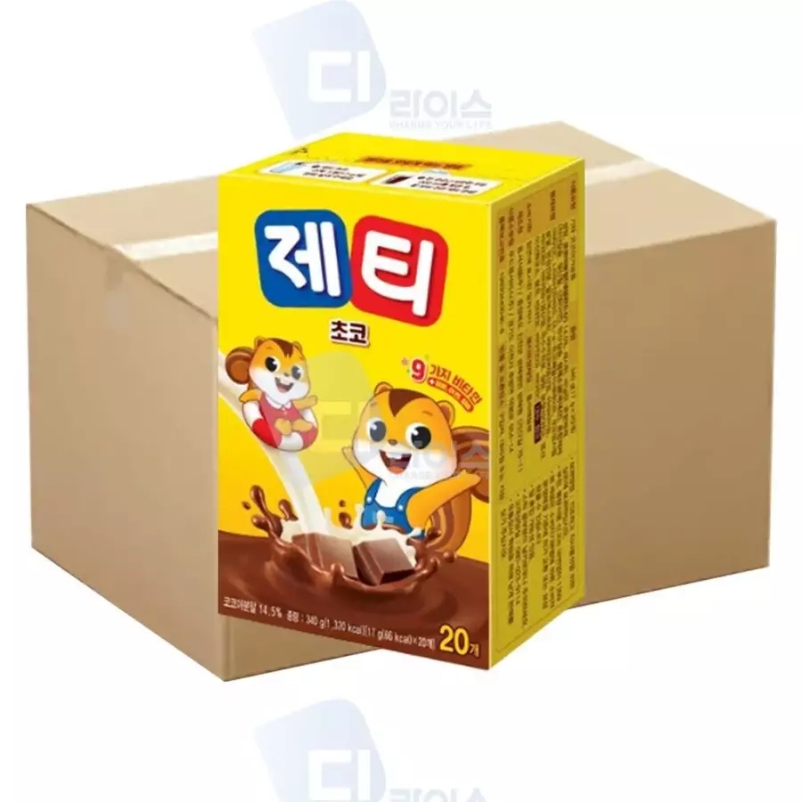 제티 초코렛 파우더 초코우유 코코아