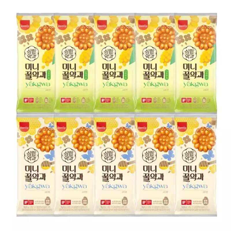 미니 꿀약과 초당옥수수 70gx각 총