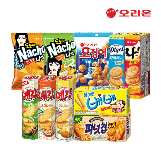 오징어땅콩도도한나쵸예감배배나샌드