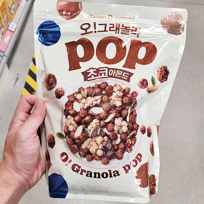 케이티알파쇼핑 오그래놀라팝 초코 아몬드