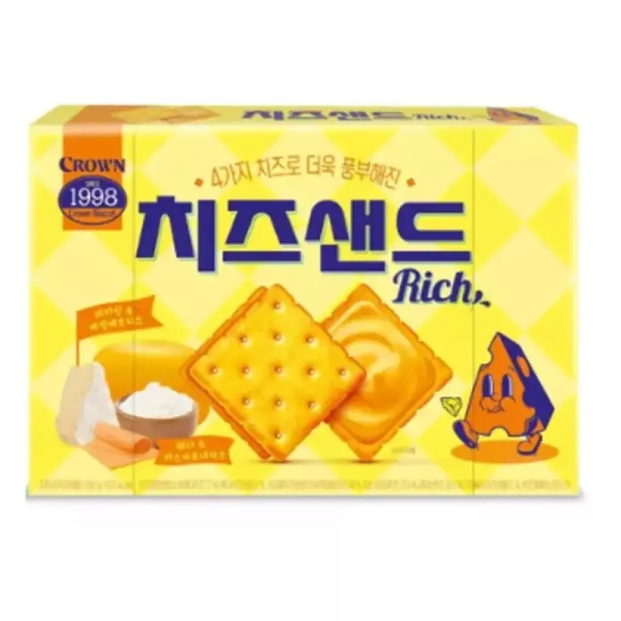 크라운 치즈샌드 리치 Rich