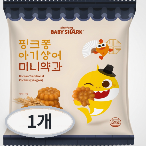 동화씨앤에프 핑크퐁 아기상어 미니약과
