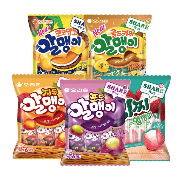 알맹이 젤리 쉐어팩 6P