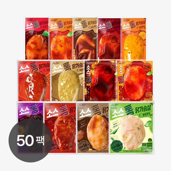 맛있닭 소스 통 닭가슴살 불고기 성분 분석