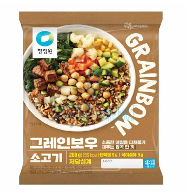 청정원 그레인보우 소고기 성분 분석
