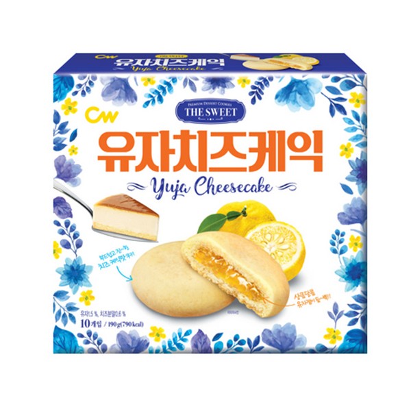 청우 유자치즈케익