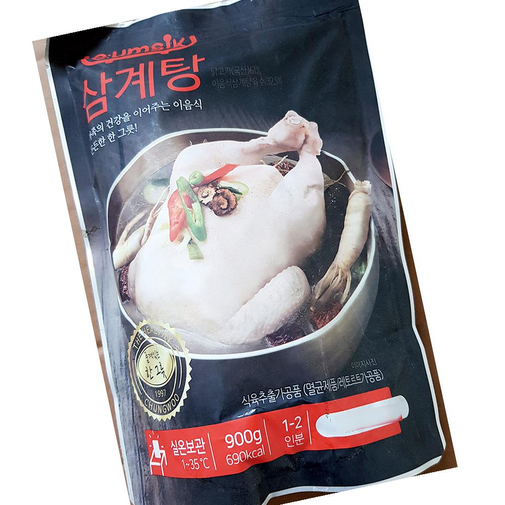 청우 삼계탕 냉동 삼복 보양식 간편식