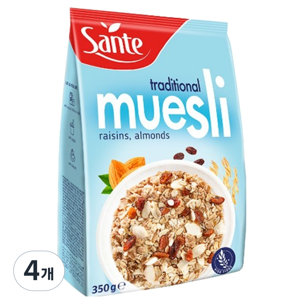 Sante 트래디셔널 뮤즐리 시리얼