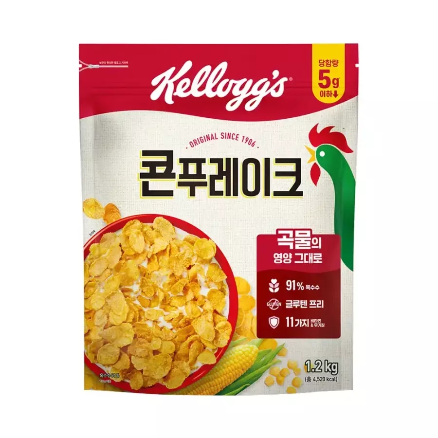 켈로그 콘푸레이크 곡물 농심 씨리얼 시리얼