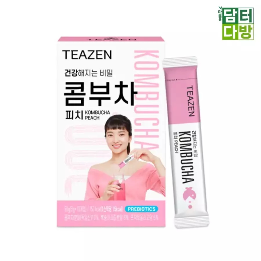 티젠 콤부차 복숭아 10스틱