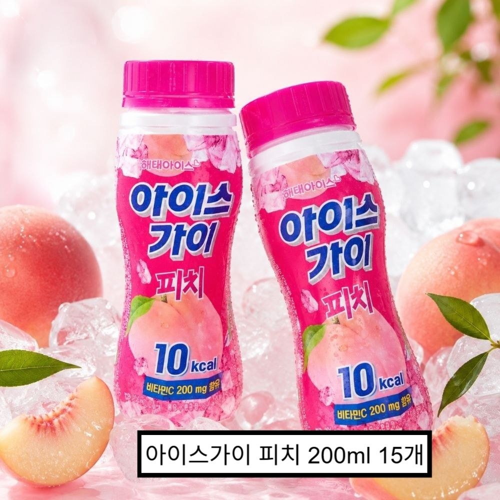 아이스가이 피치 복숭아 빙과