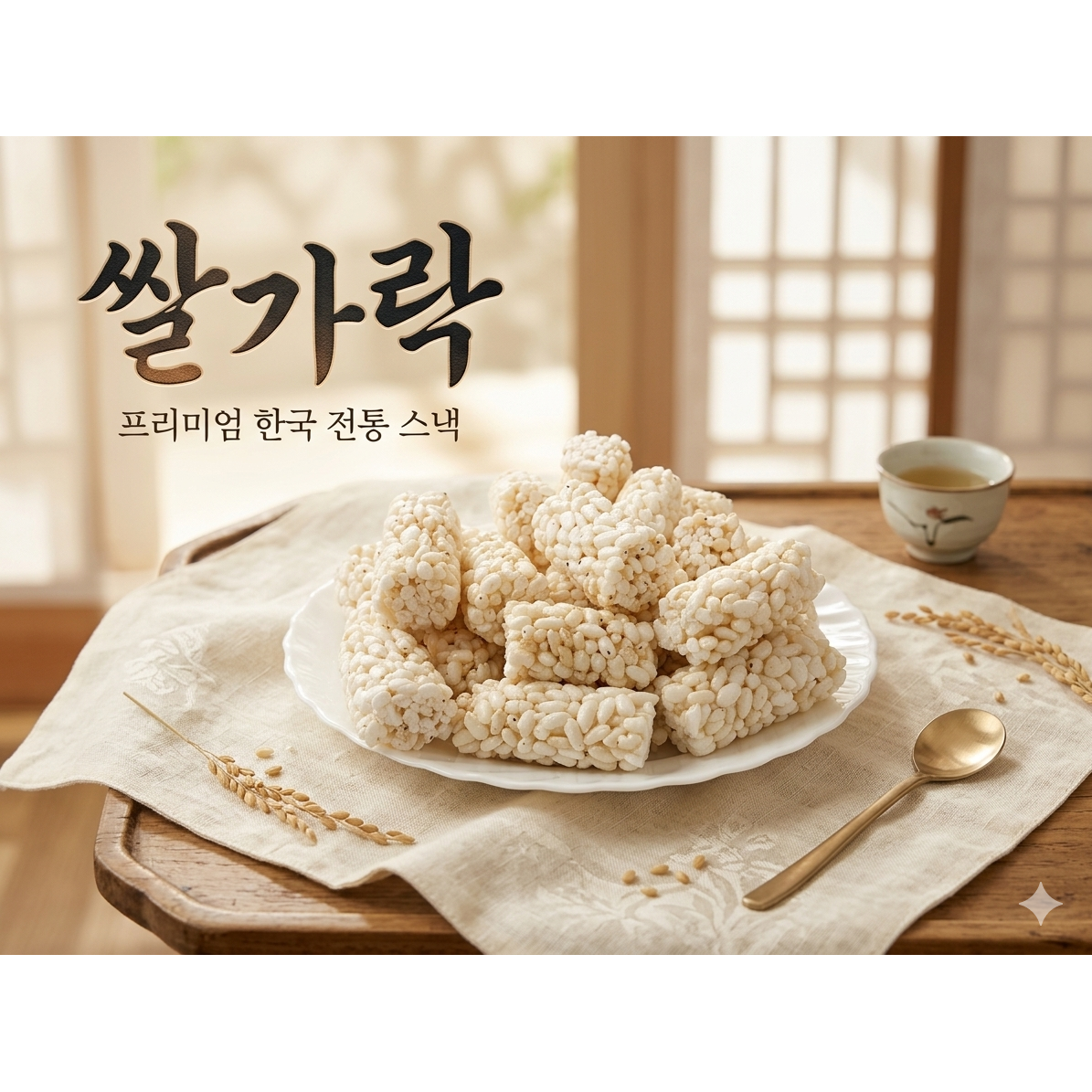 전통과자 쌀가락 쌀강정 옛날과자