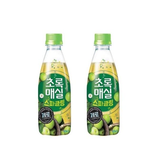 웅진 초록매실 스파클링 제로