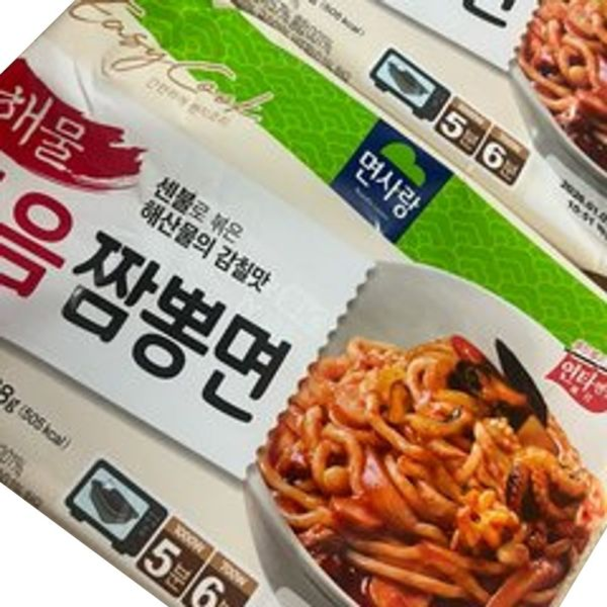 면사랑 볶음짬뽕면 용기면