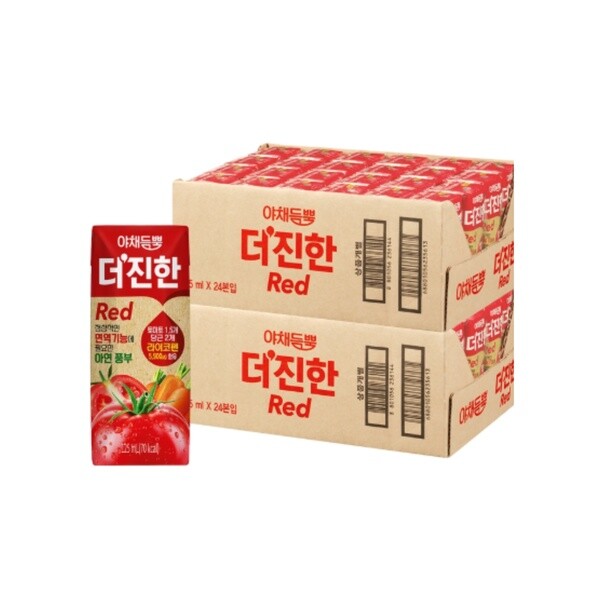 야채듬뿍 더진한 레드주스 야채주스 코스트코