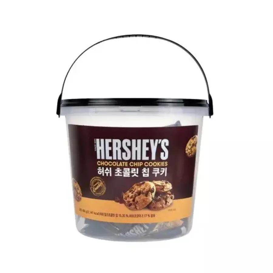 허쉬 초콜릿칩 쿠키 대형통 1통