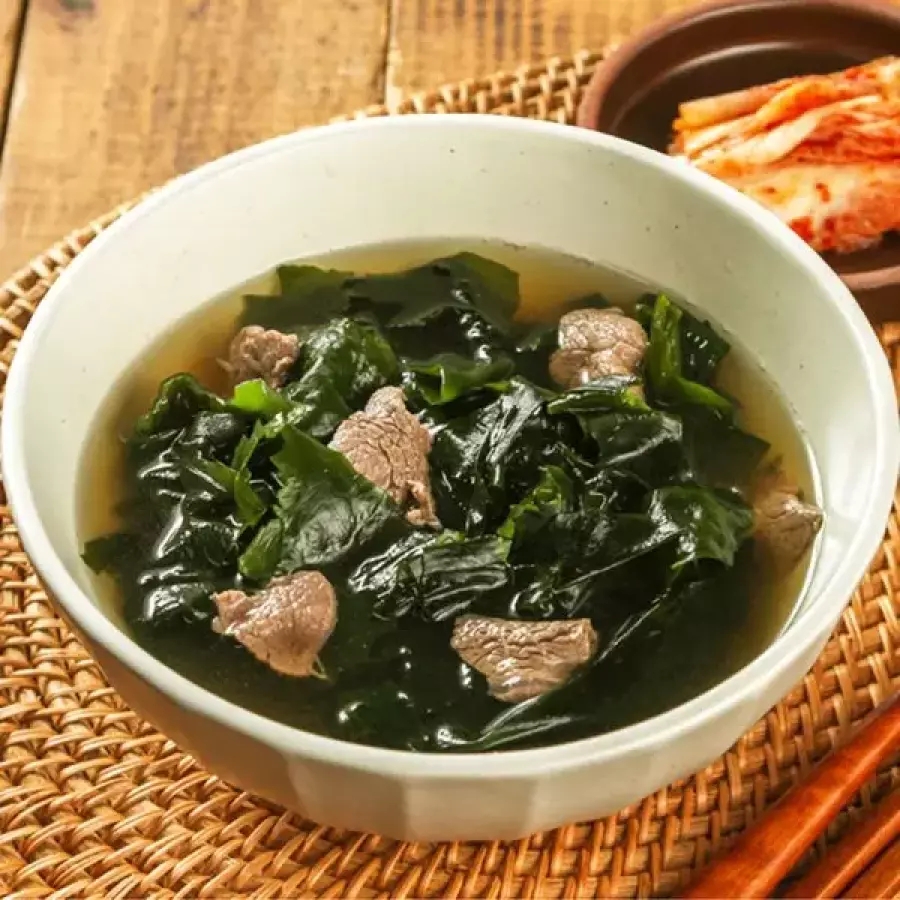 정성담은 소고기미역국