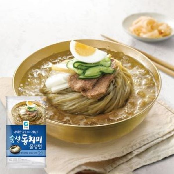 청정원 동치미 물냉면4인 믿음발송
