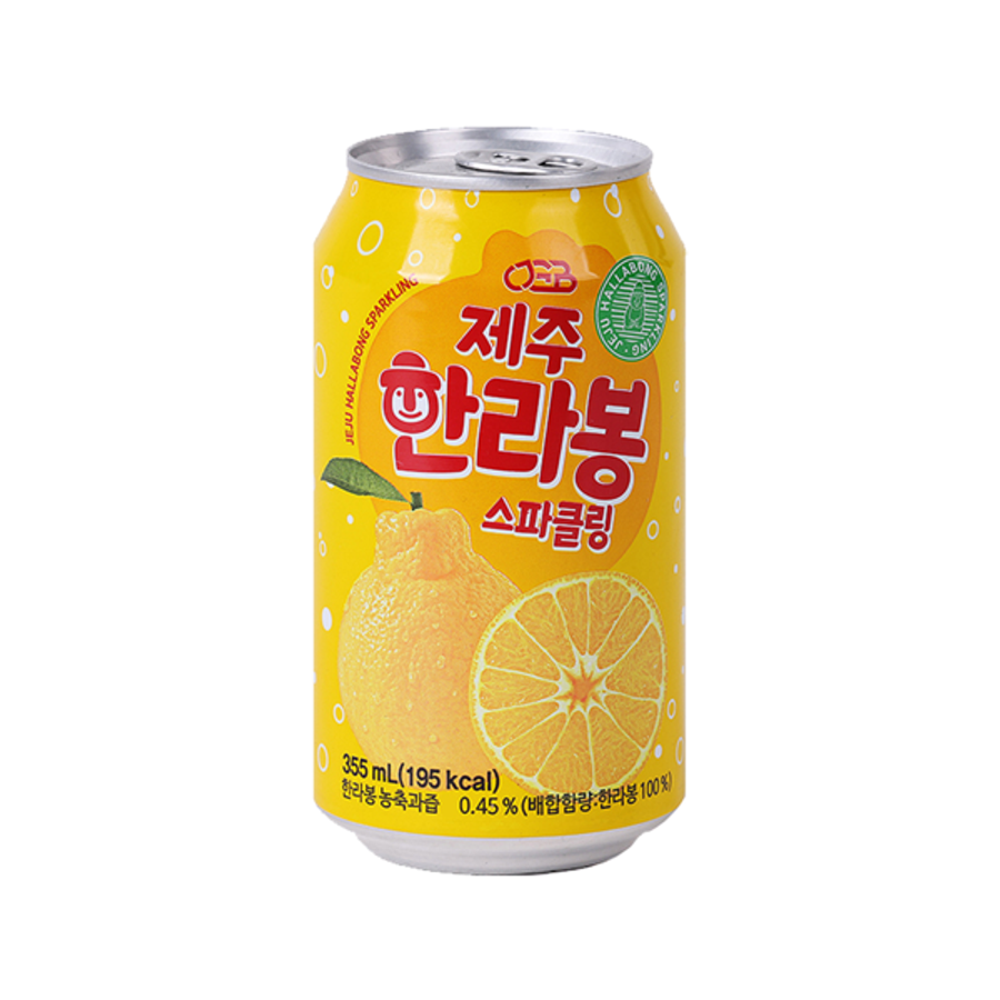 천지개벽 제주한라봉스파클링 캔음료