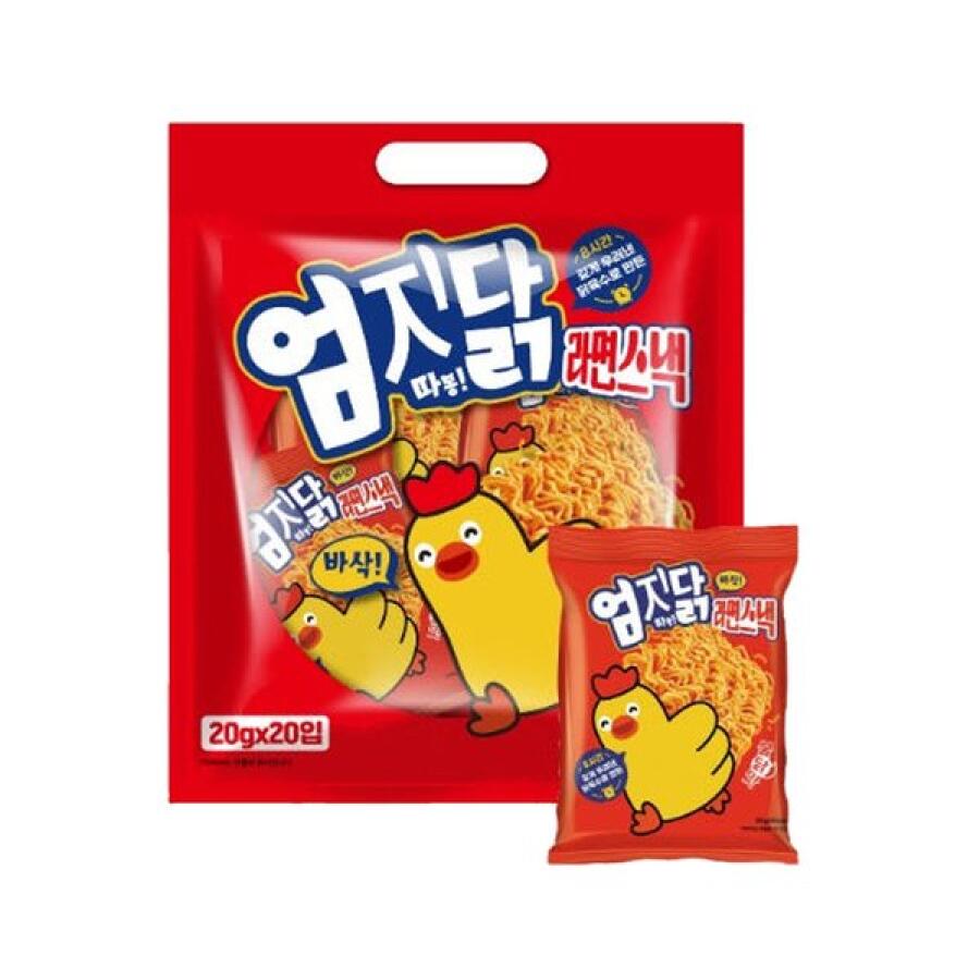 엄지닭 라면스낵: 불닭맛
