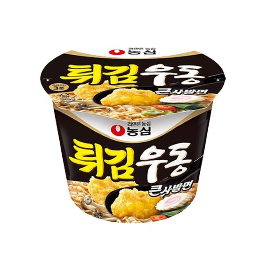 튀김우동 큰사발면 컵라면