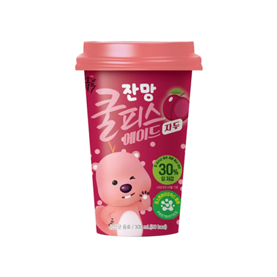 잔망루피 쿨피스에이드 자두 컵음료
