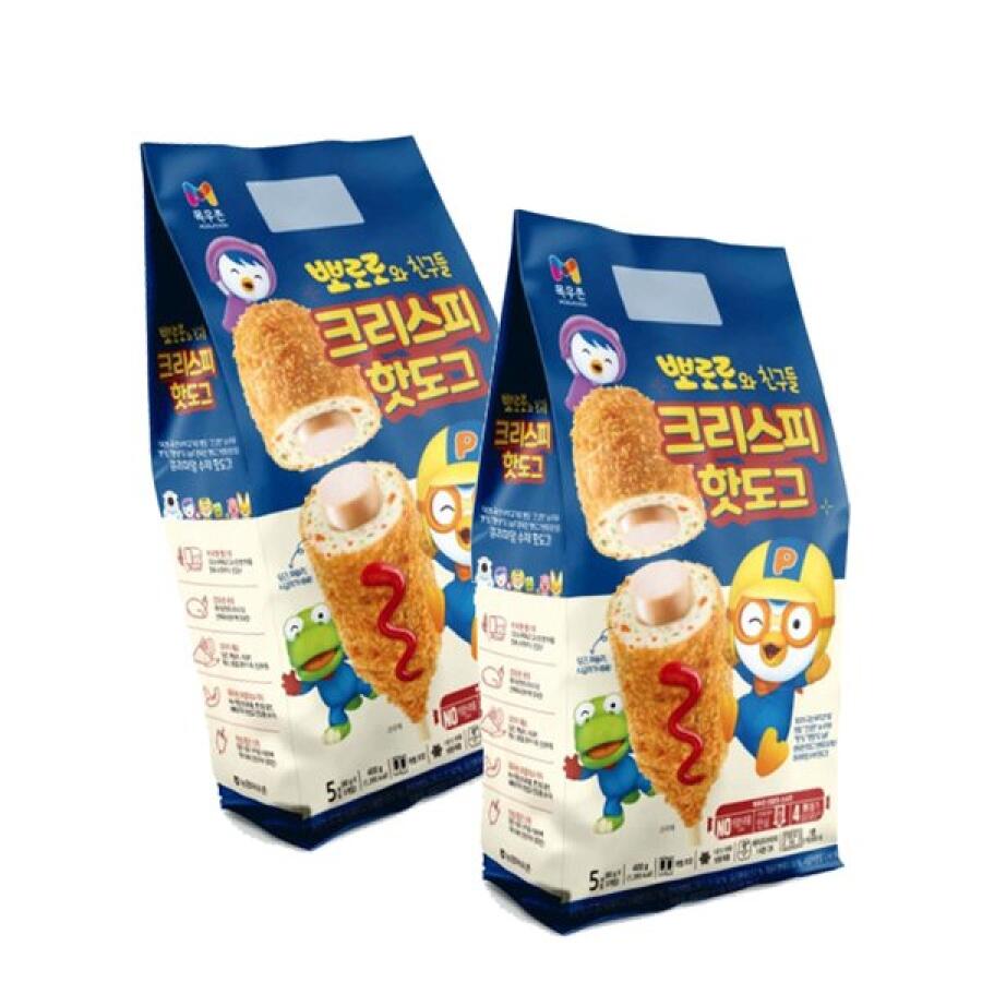 목우촌 뽀로로 크리스피 핫도그