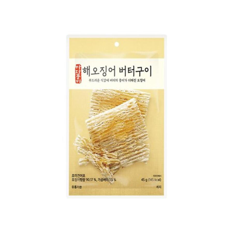 바다풍미 해오징어 버터구이 간편술안주