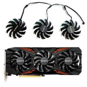 GIGABYTE GeForce P104-100 GTX1060 1070 1070ti 1080 1080ti G1 게이밍 그래픽 카드 교체용 팬 T128010SU의 새로운 기능