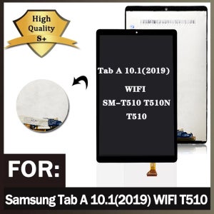 삼성 탭 A 10.1(2019) T510 SM-T510 SM-T515 LCD 디스플레이 터치 스크린 어셈블리 용 새 T515 디스플레이 화면