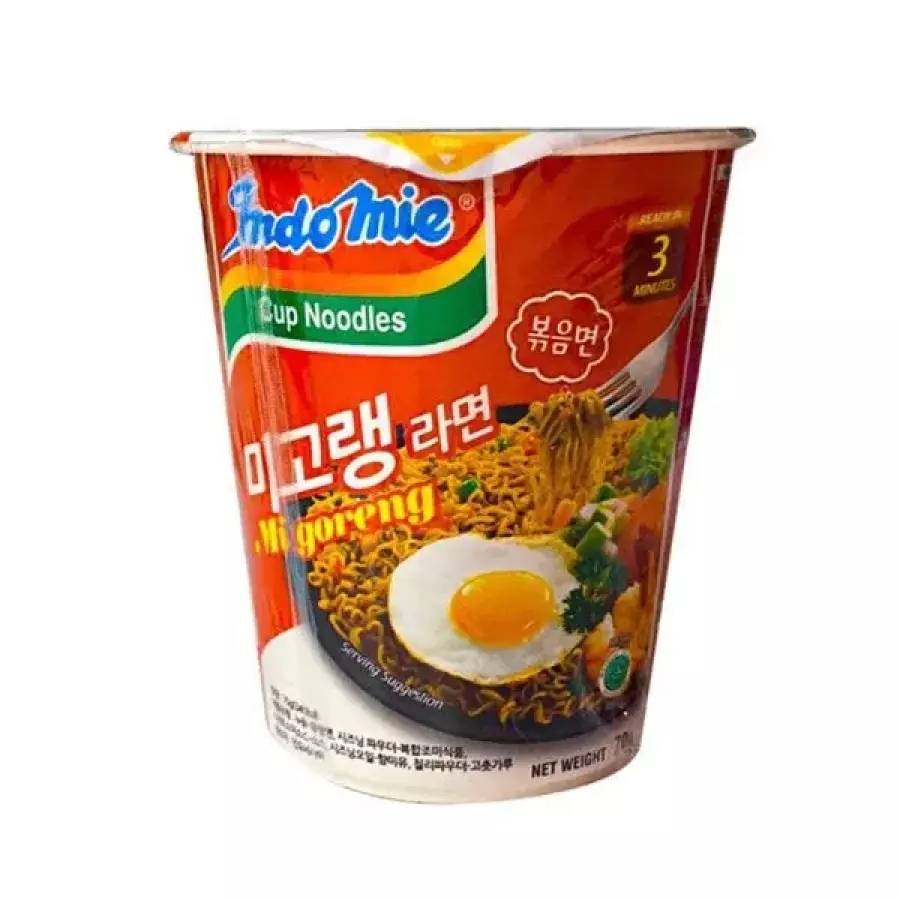 미고랭 컵라면 인도네시아 볶음면
