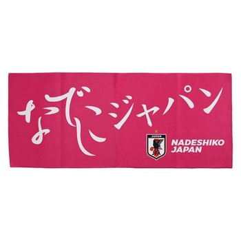 JFA 축구 일본 여자 대표 나데시코 프린트 페이스 타월 O6639