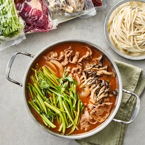 [청도미나리식당] 청도미나리 샤브샤브&칼국수