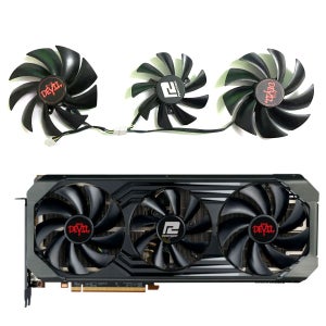 PowerColor RX 6800 XT 6800 Red Dragon 비디오 카드 팬 FD10015H12D FD9015U12D RX6800XT RX6800 그래픽 카드 컬러 통풍기